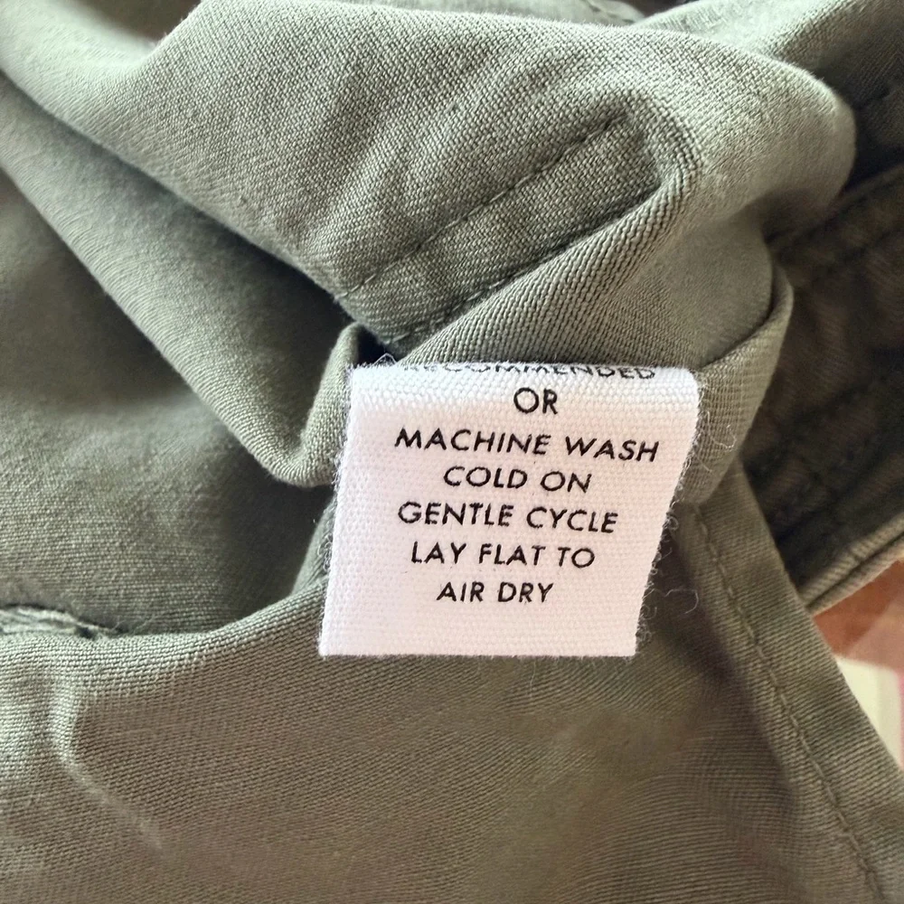 NWOT Apiece Apart Sage Green Cotton Classic Merida Pants - Picture 9 of 9